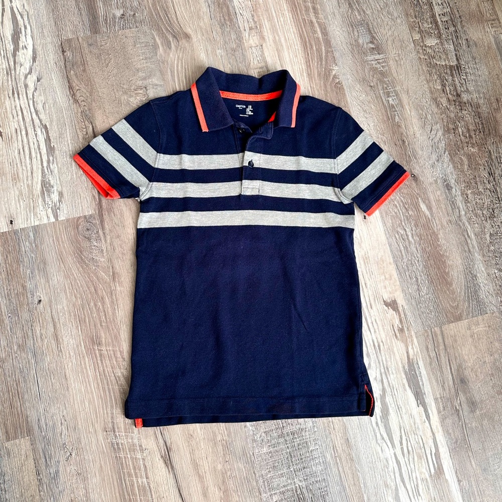 Gap polo shirt boys 8